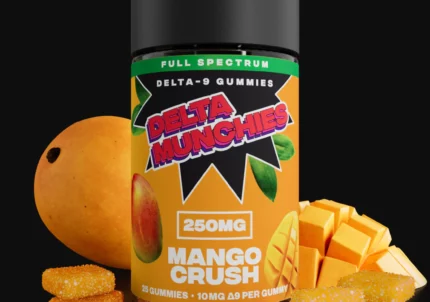 Buy Mango Crush Delta 9 Gummies New Zealand